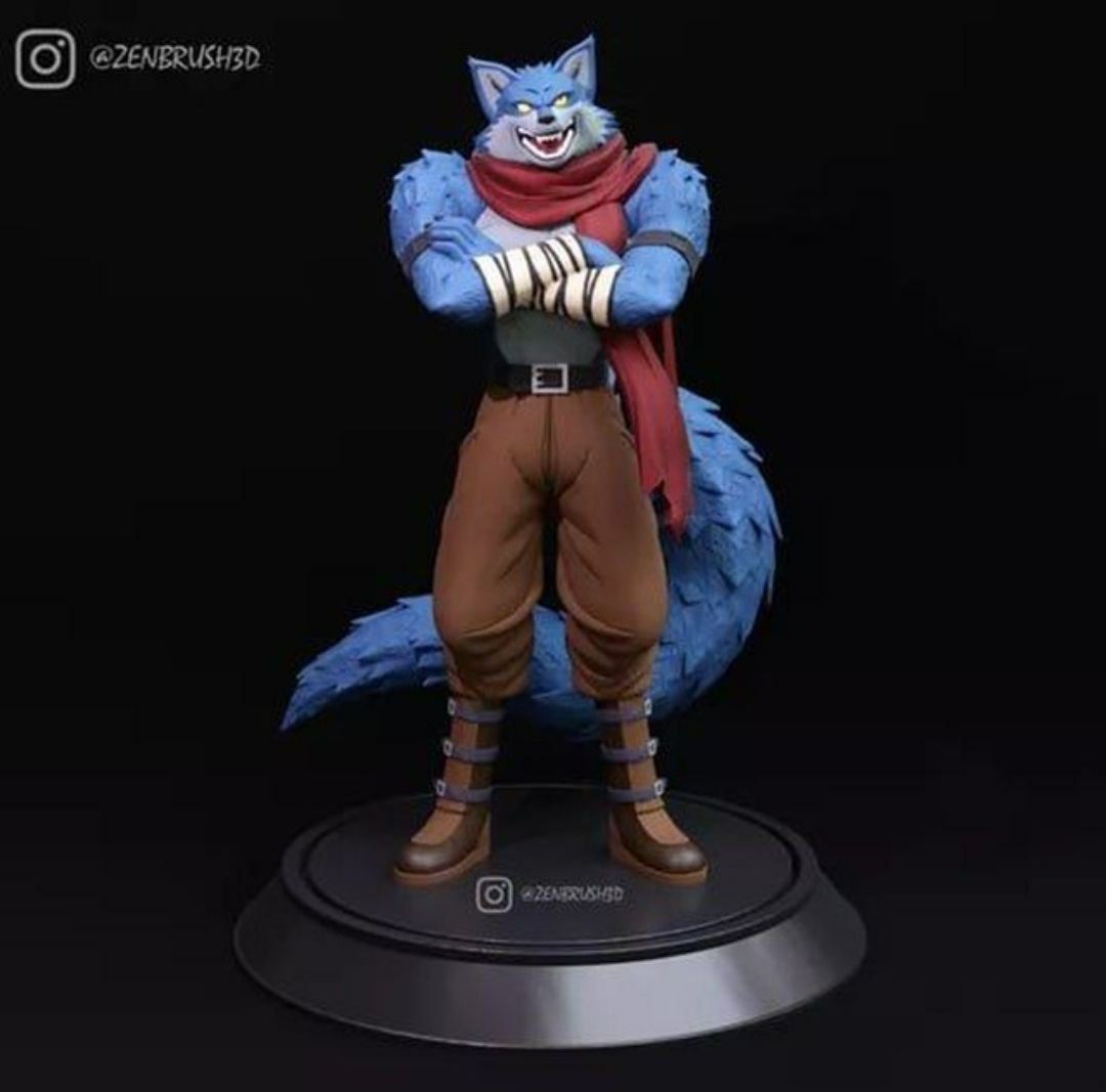 3d sandra bergamo dragon ball super