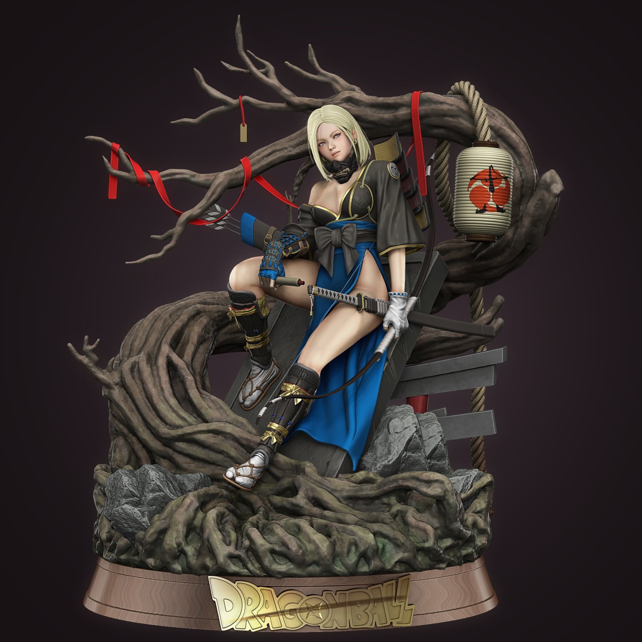 android 18 samurai version