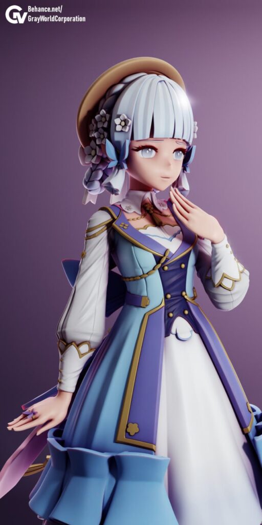 Ayaka Springbloom Missive 512x1024