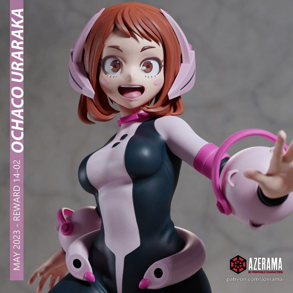 Azerama Ochaco Uraraka 1024x1024
