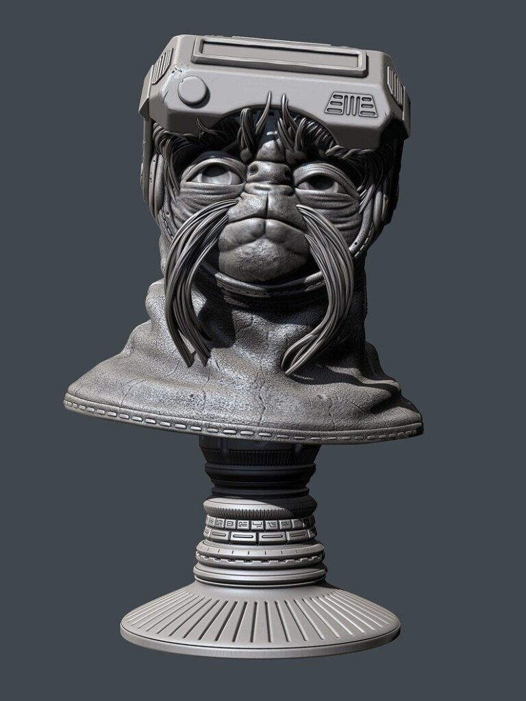 babu frik bust