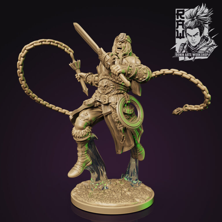 Belmor The Demon Hunter Idle And Action Pose 768x768