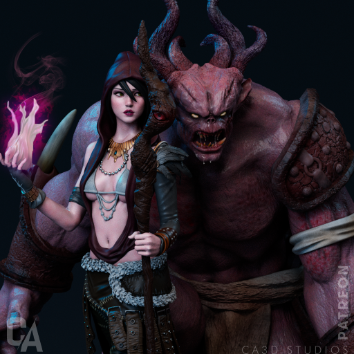 ca3d studios dragon age morrigan
