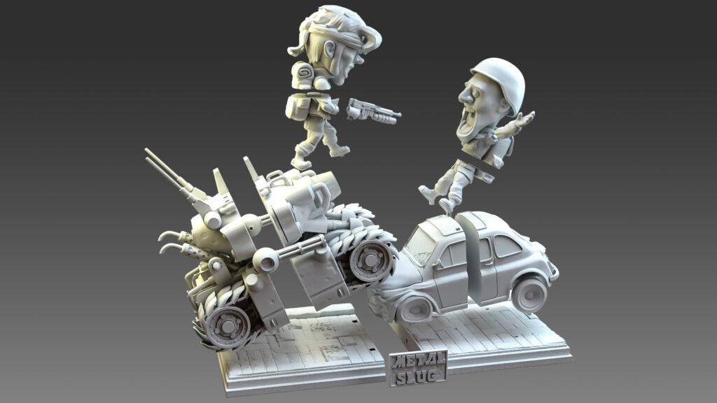 diohamster metal slug diorama 2
