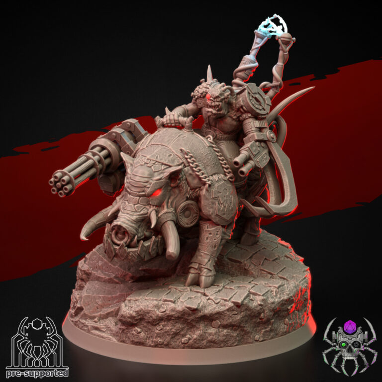 eightlegs miniatures ork raider