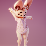 gray world corp bunny morning 4