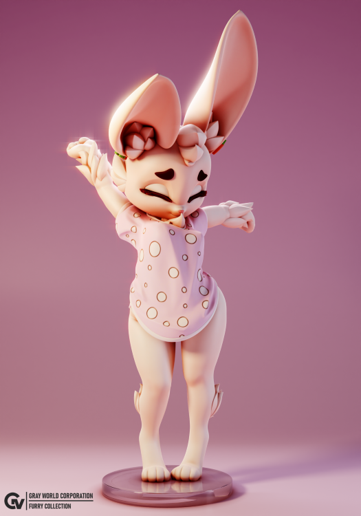 gray world corp bunny morning 4