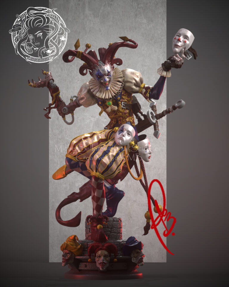 Harlequin Of Horror By Creative Geek MB 768x960