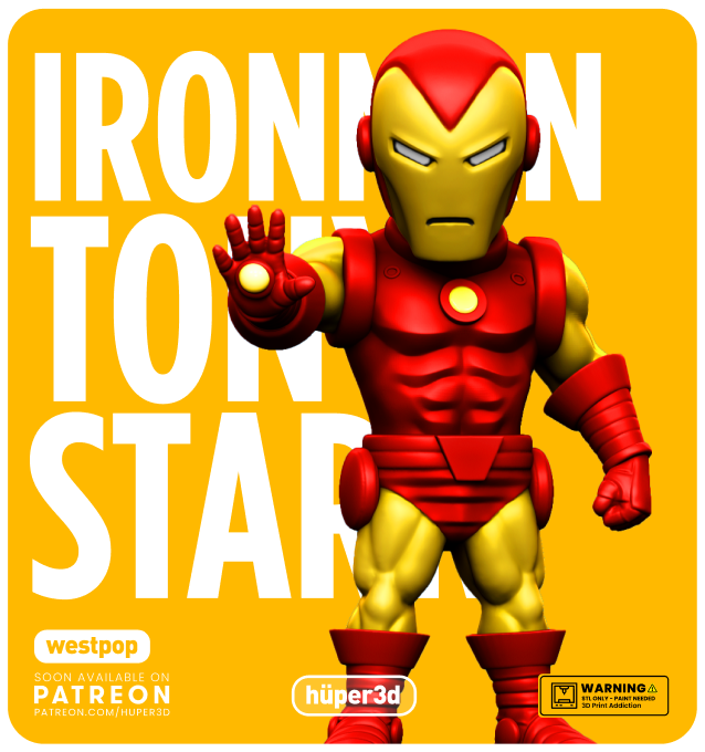 hüper3d iron man