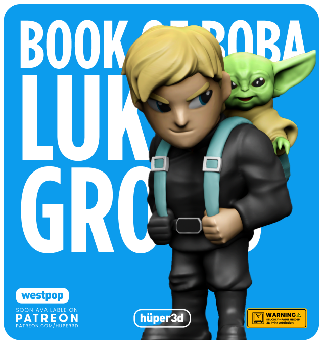 hüper3d luke grogu