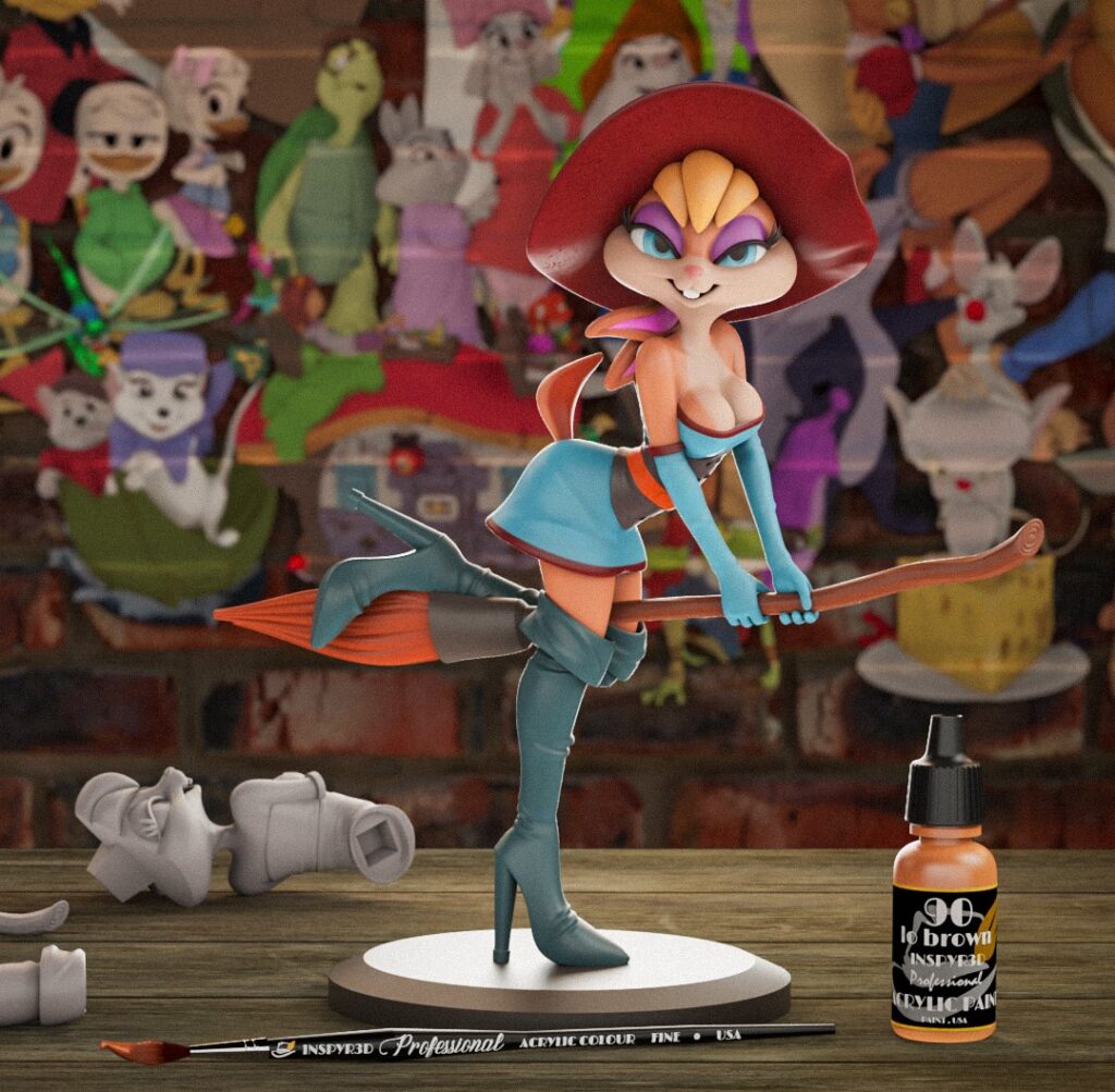 inspyr3d lola bunny witch 2