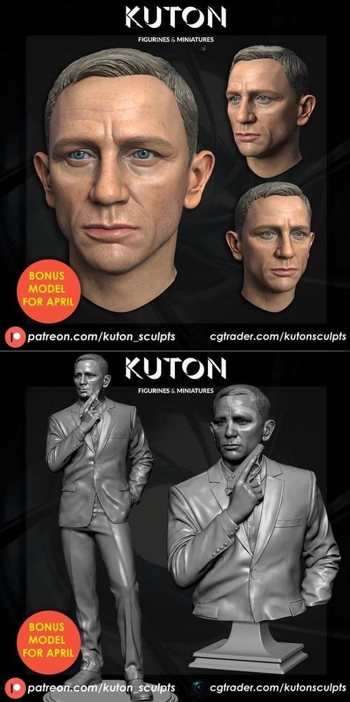 kuton daniel craig head