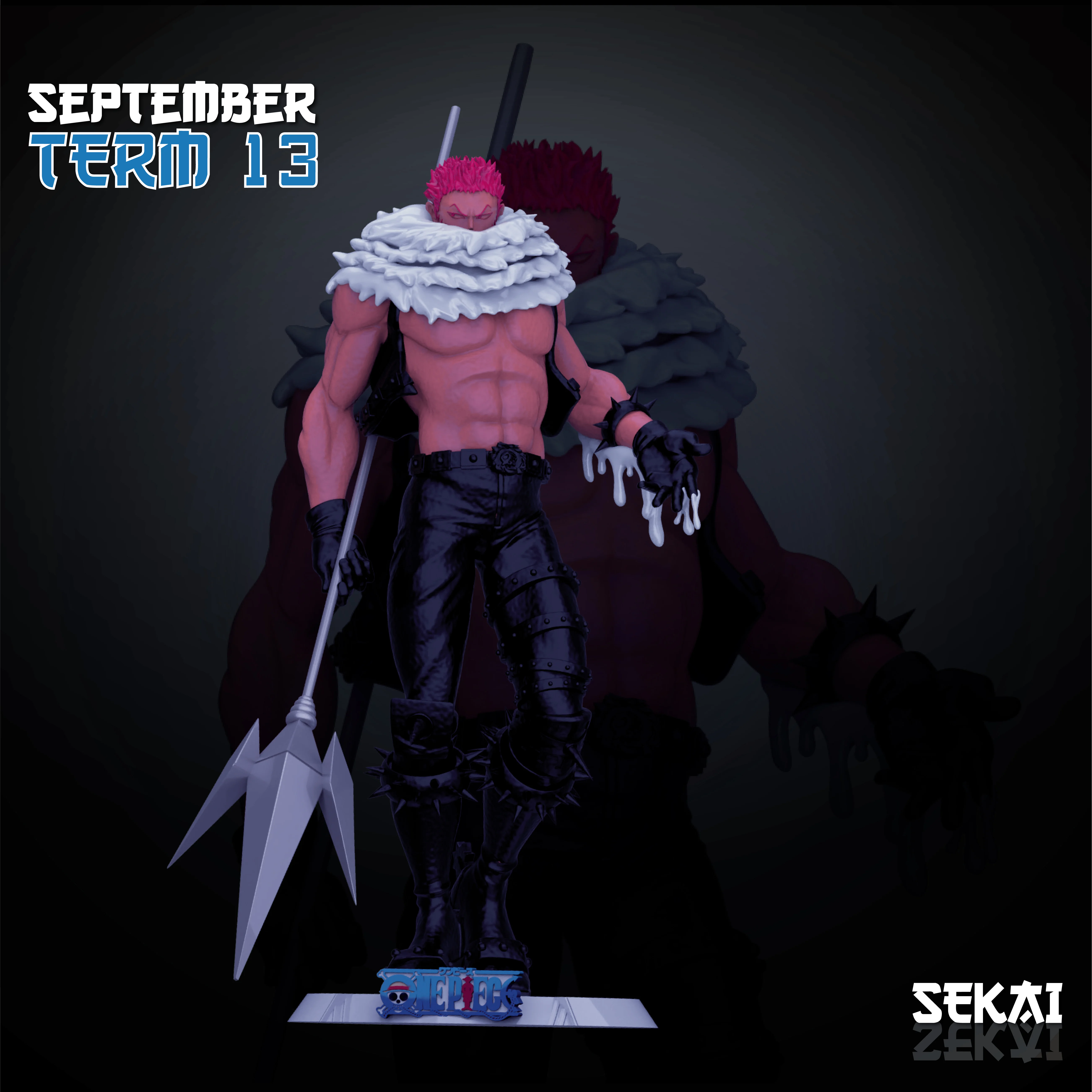 Katakuri Sculpture And Bust Sekai