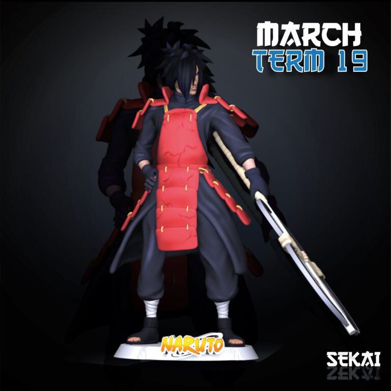 madara sculpture and bust sekai