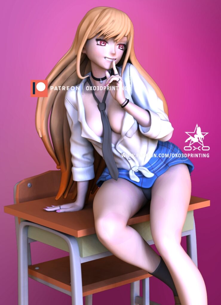 Marin Kitagawa SFW And NSFW Version 2 740x1024