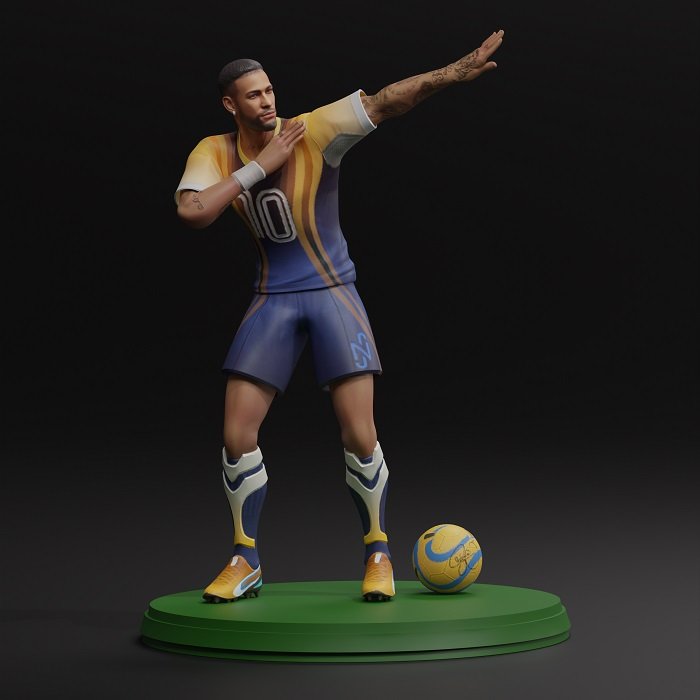 neymar dub pose fan art