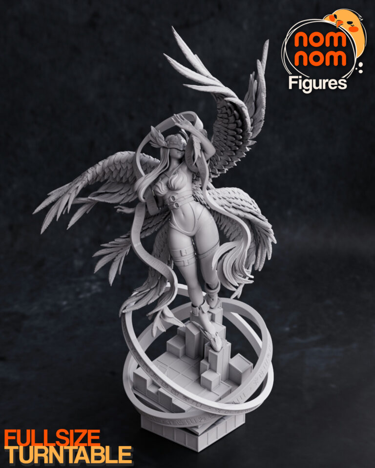 nomnom figures angewomon from digimon