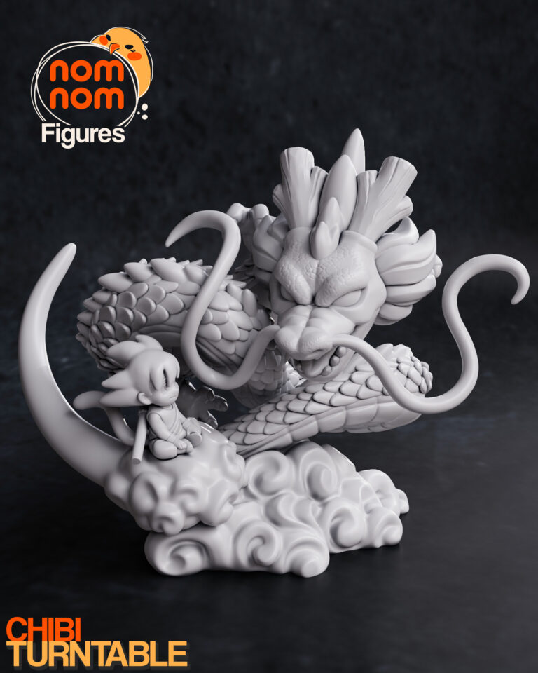 nomnom figures chibi shenron dragon ball
