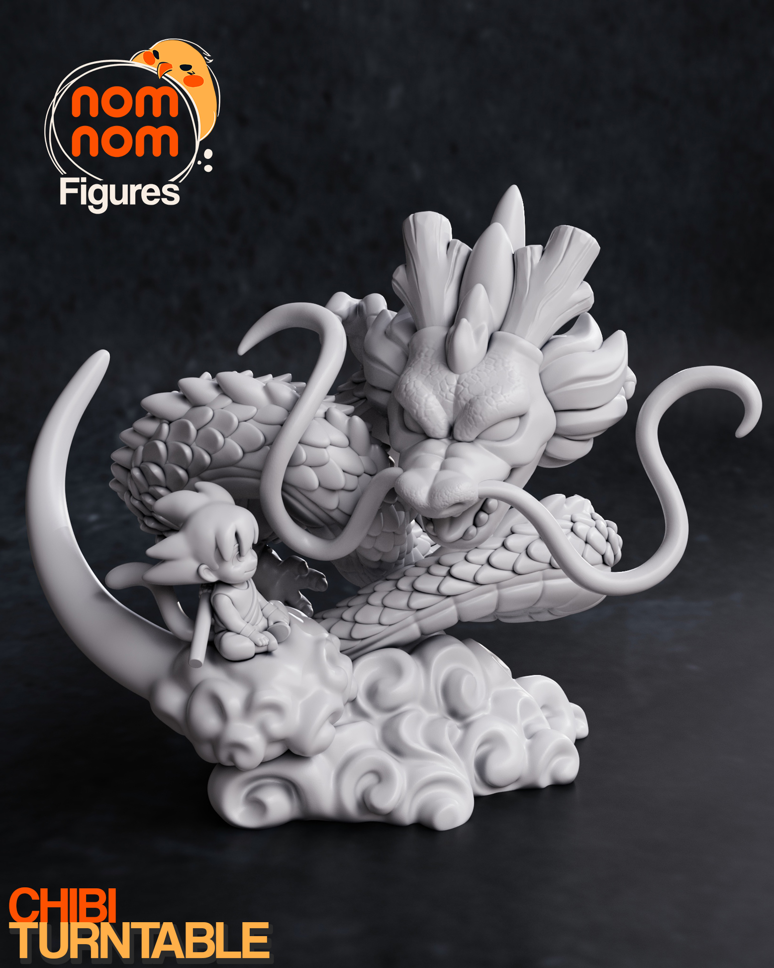 nomnom figures chibi shenron dragon ball
