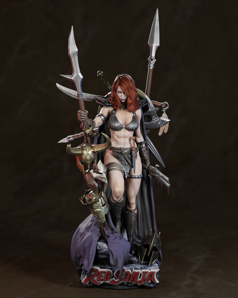 Red Sonja By Creative Geek MB 2 819x1024