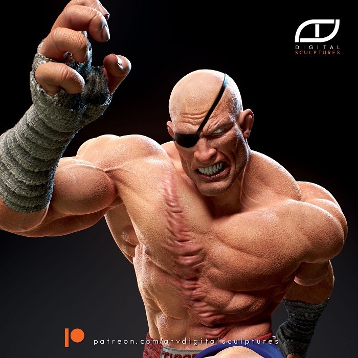 sagat street fighter