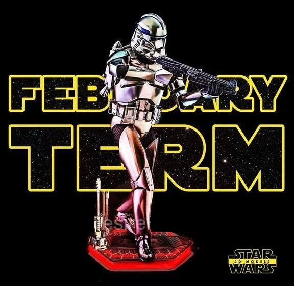 Star Wars Clone Trooper Sculpture