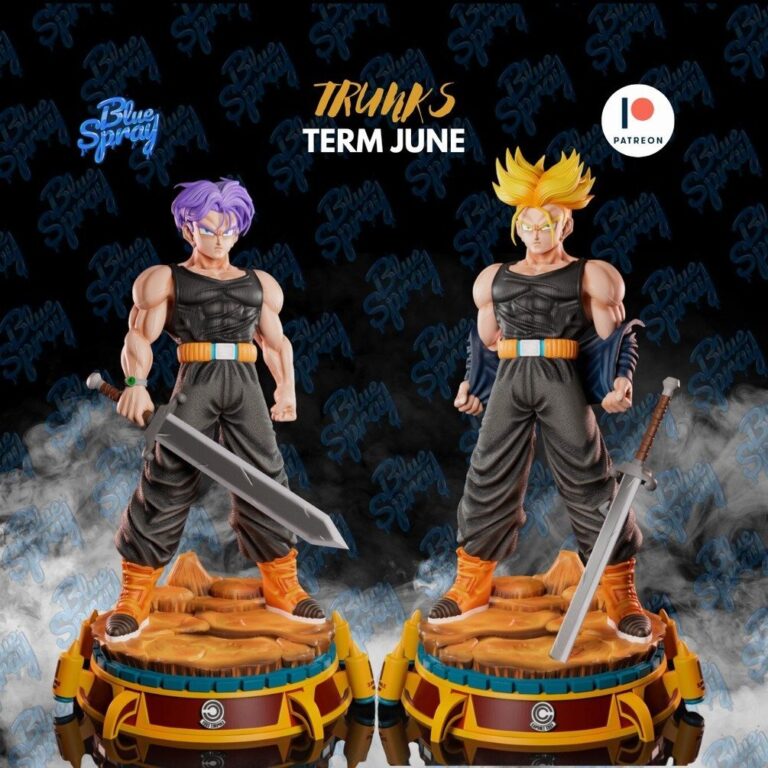 trunks sculpture dragon ball z