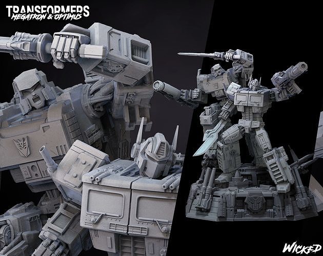 WICKED Transformers Diorama