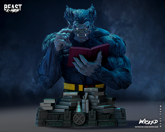 wicked – beast x men bust (1)