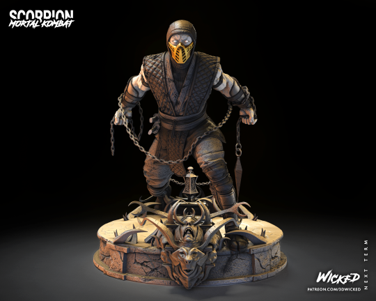 wicked – scorpion sculpture