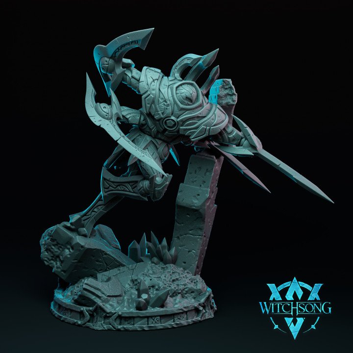 witchsong miniatures – fungal queen and warhorde construct 2