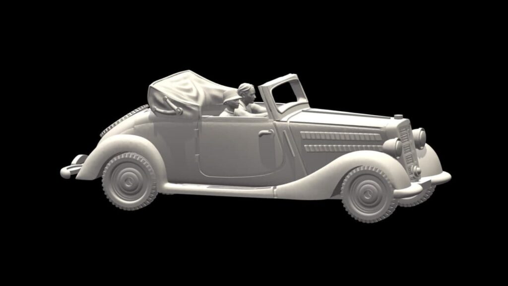 de mercedes and pasengers