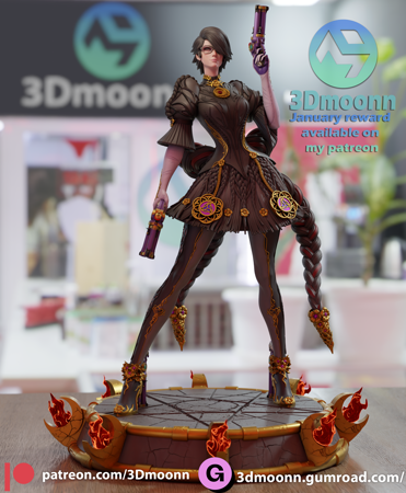 3dmoonn bayonetta medium tier 40