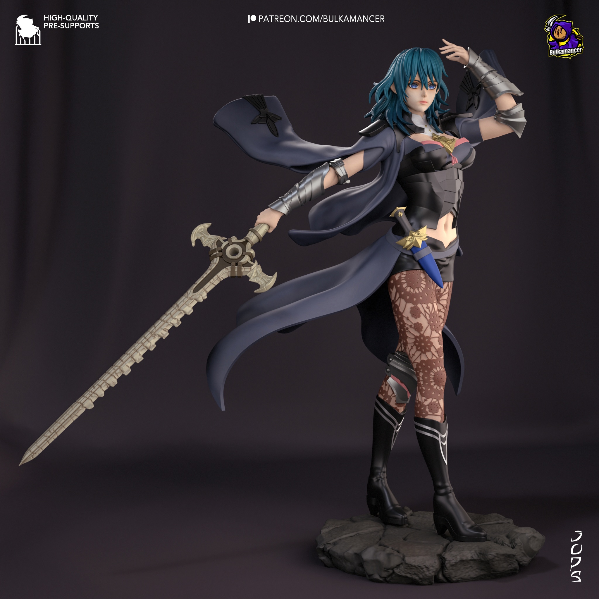 bulkamancer sculpts byleth 9