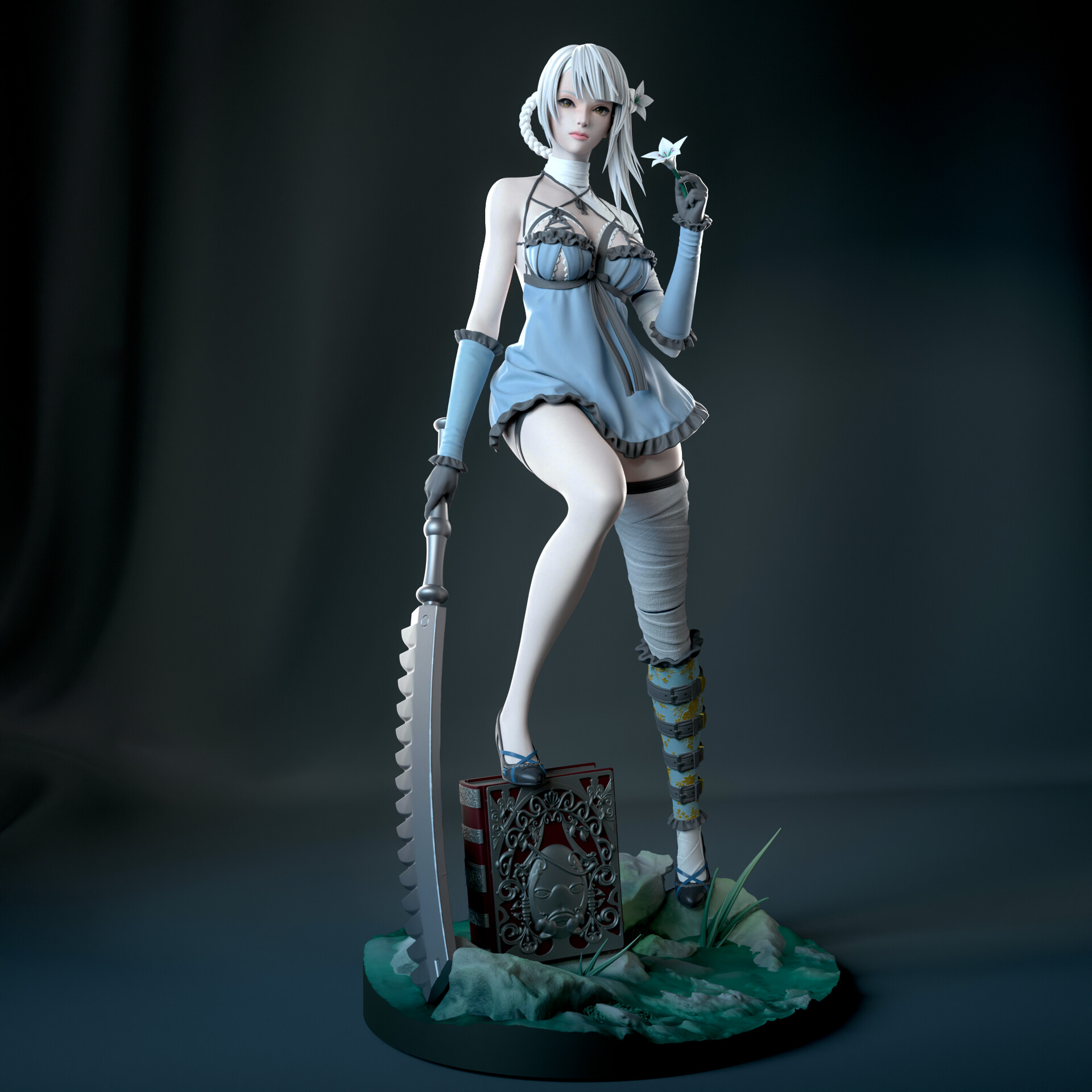 bulkamancer sculpts kaine(1)