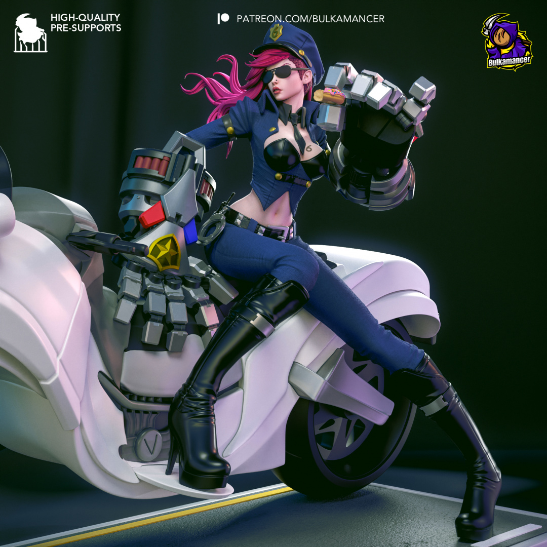 bulkamancer sculpts officer vi 1