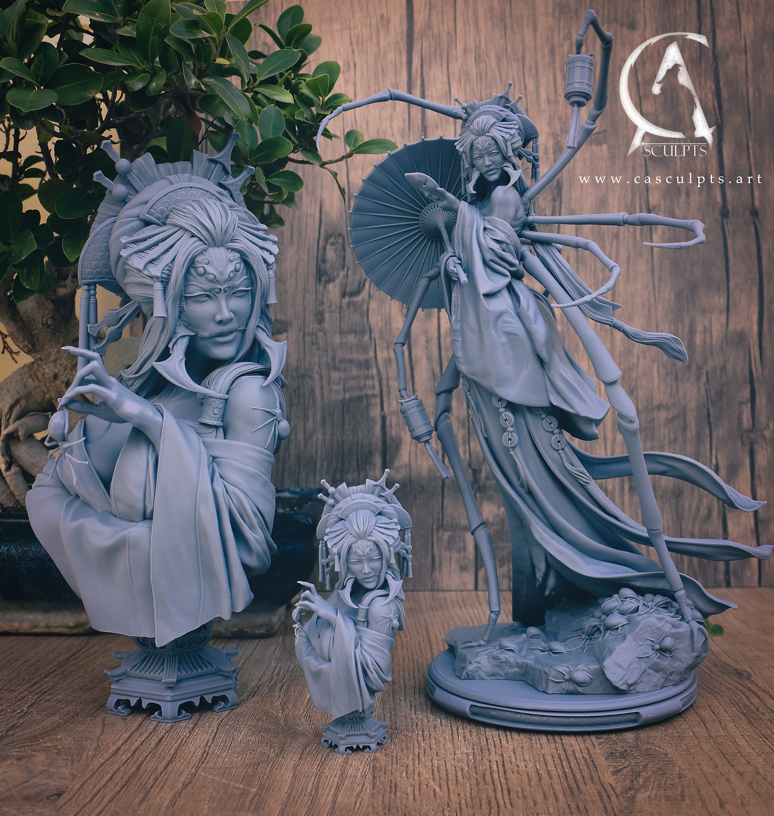 ca sculpts jorogumo(1)