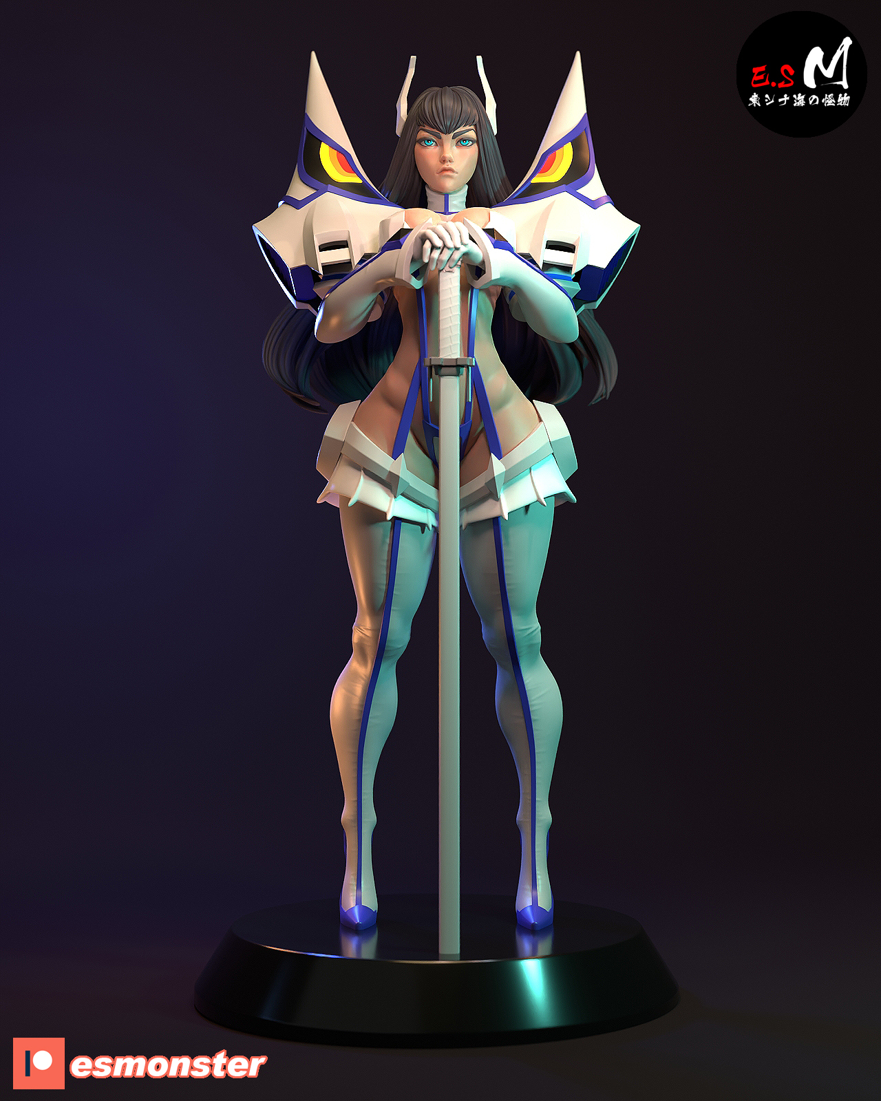 e.s monster satsuki kiryu(1)