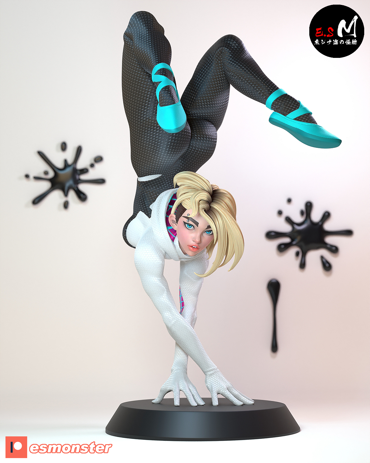 e.s monster spider gwen(1)