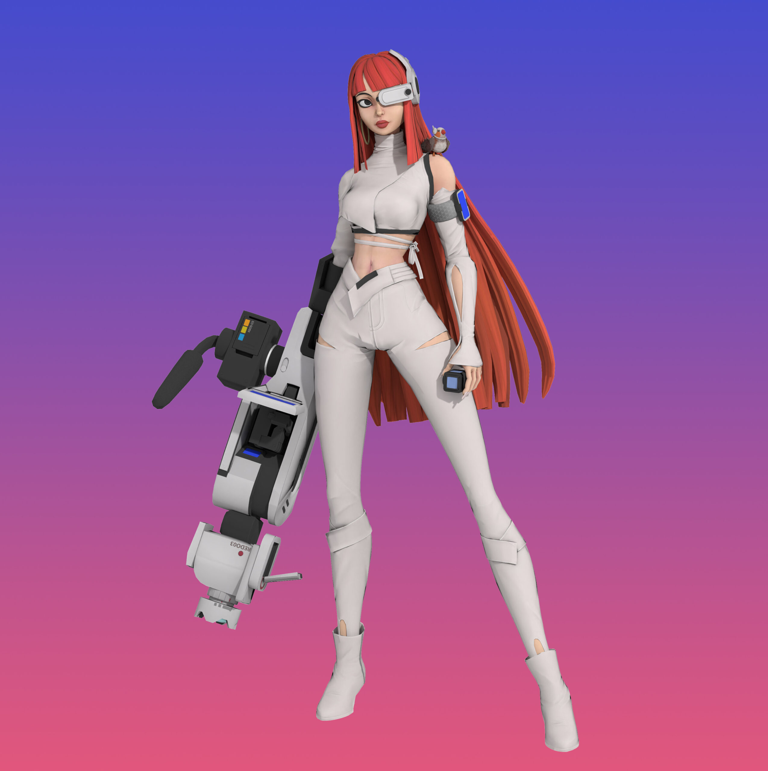 egyptian princess and girl spy red girl (2)