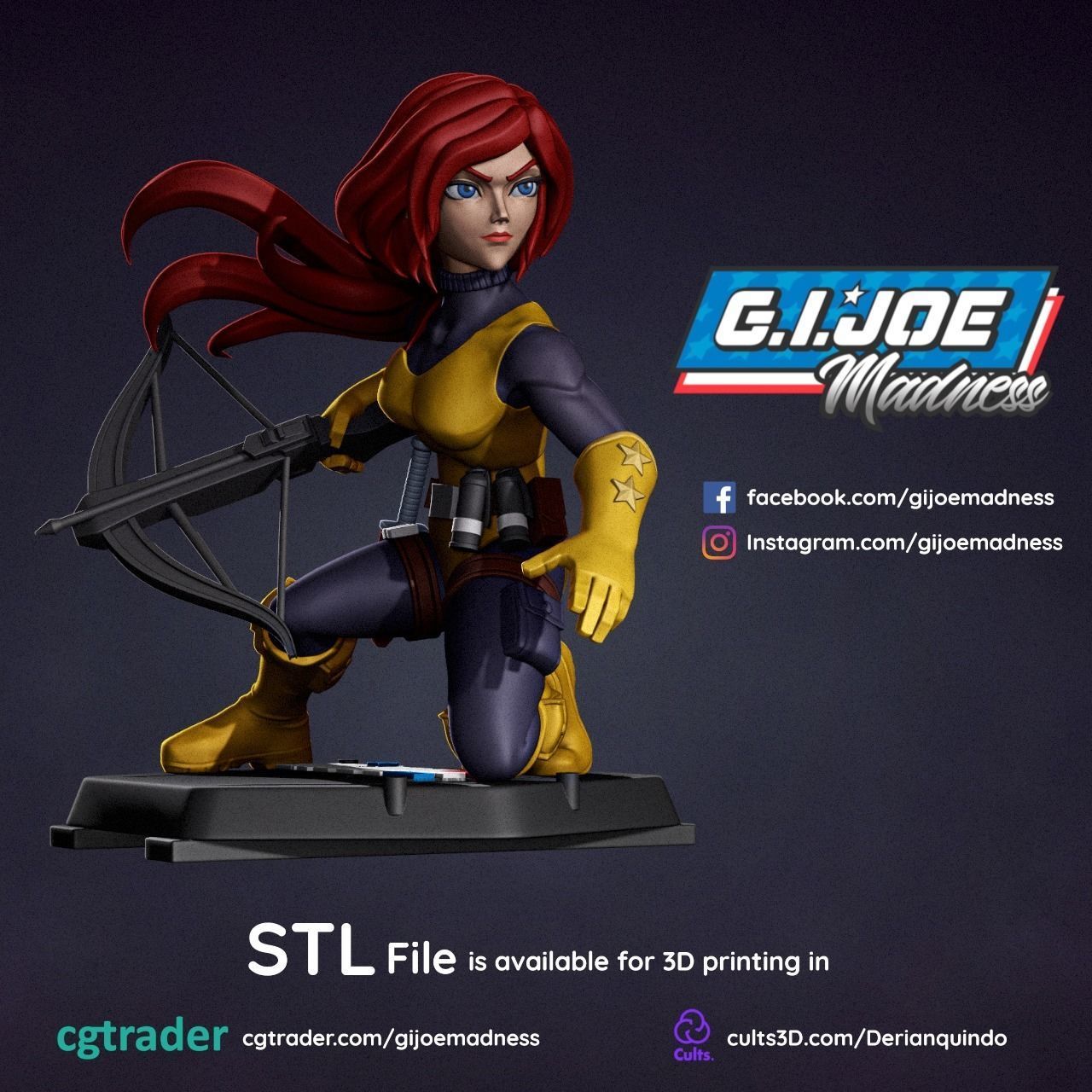 gi joe scarlett pose 2