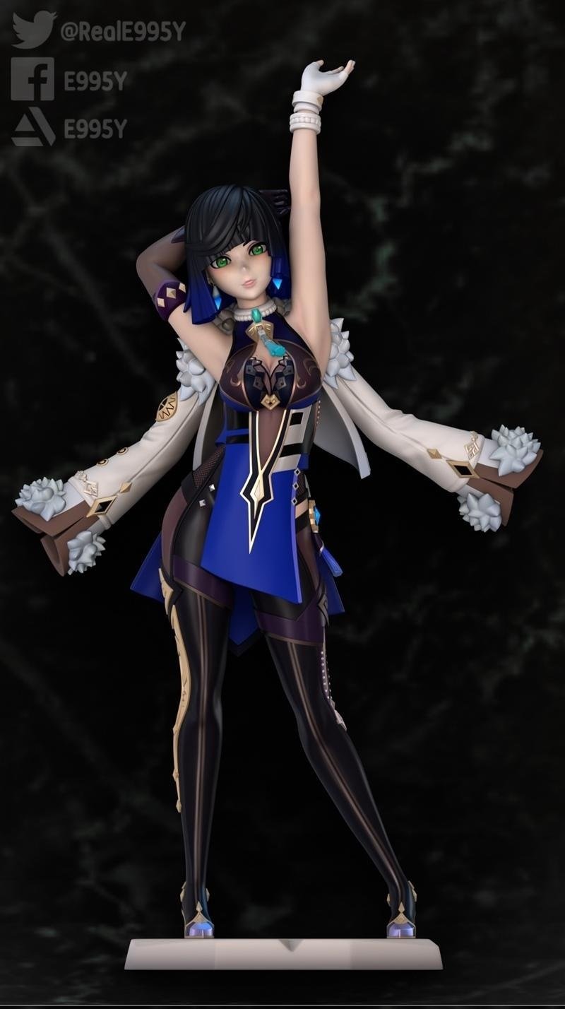 genshin impact yelan figure(1)