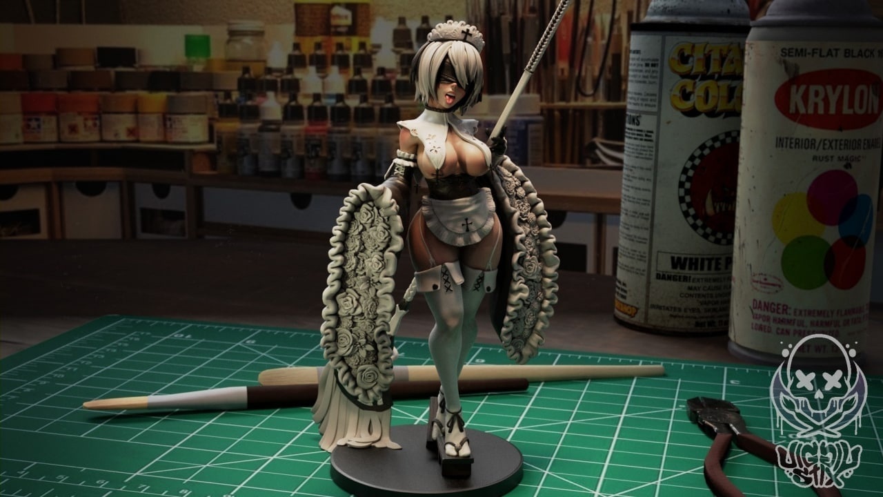 gigglestix holy maid 2b