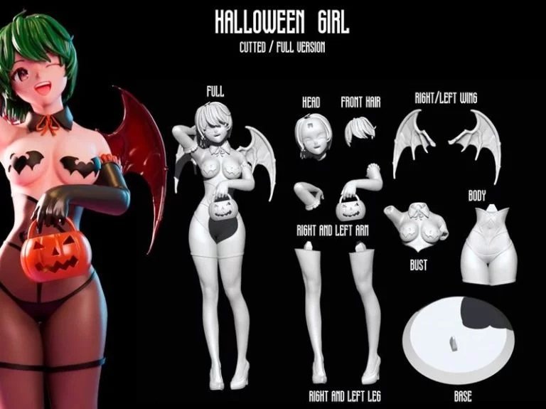 halloween girl by leonardo murillo