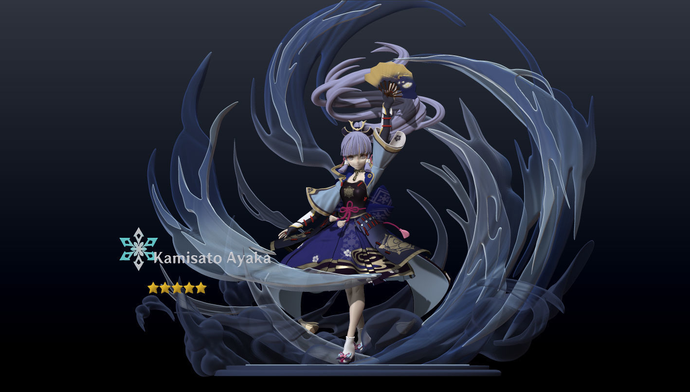kamisato ayaka genshin impact(1)