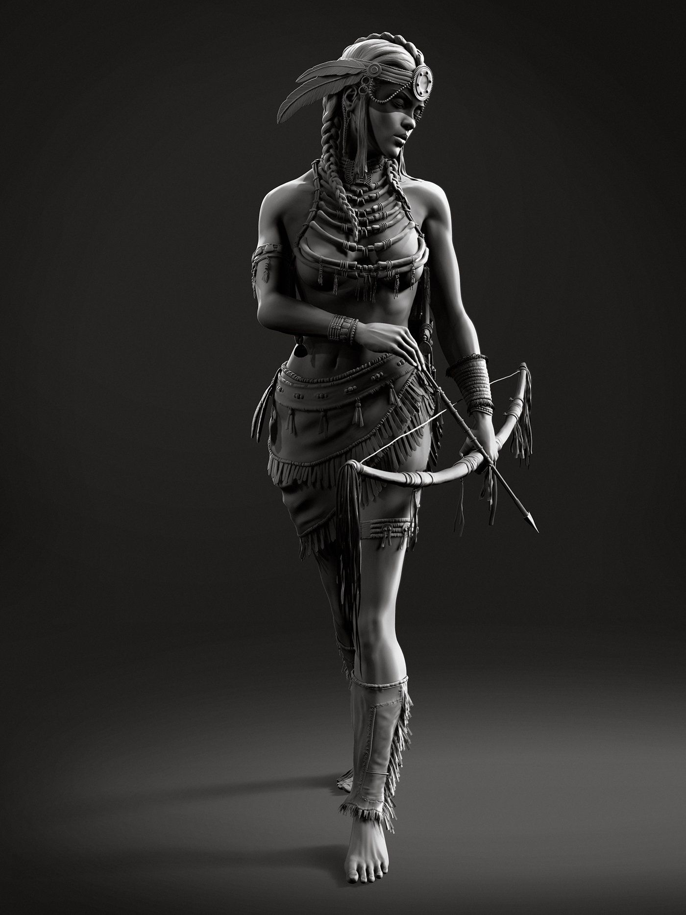 kora tribal warrior