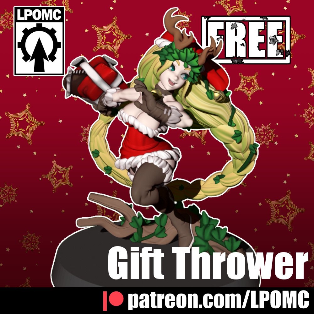 lpomc christmas gift thrower