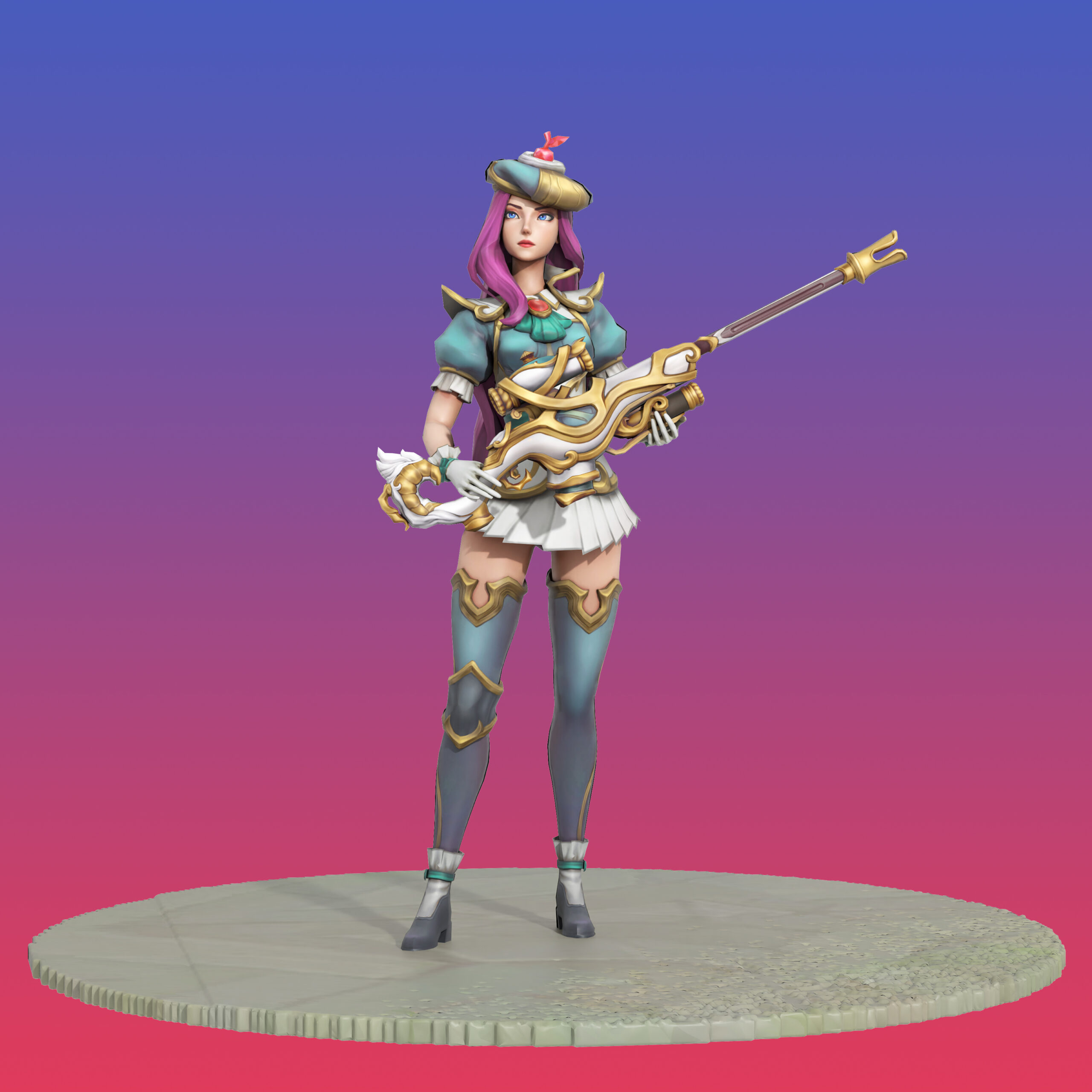 league of legends caitlyn fan skin and lorelei ilaria