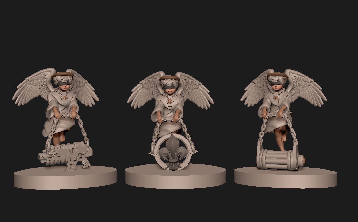 minigames miniatures anime set of cherubs