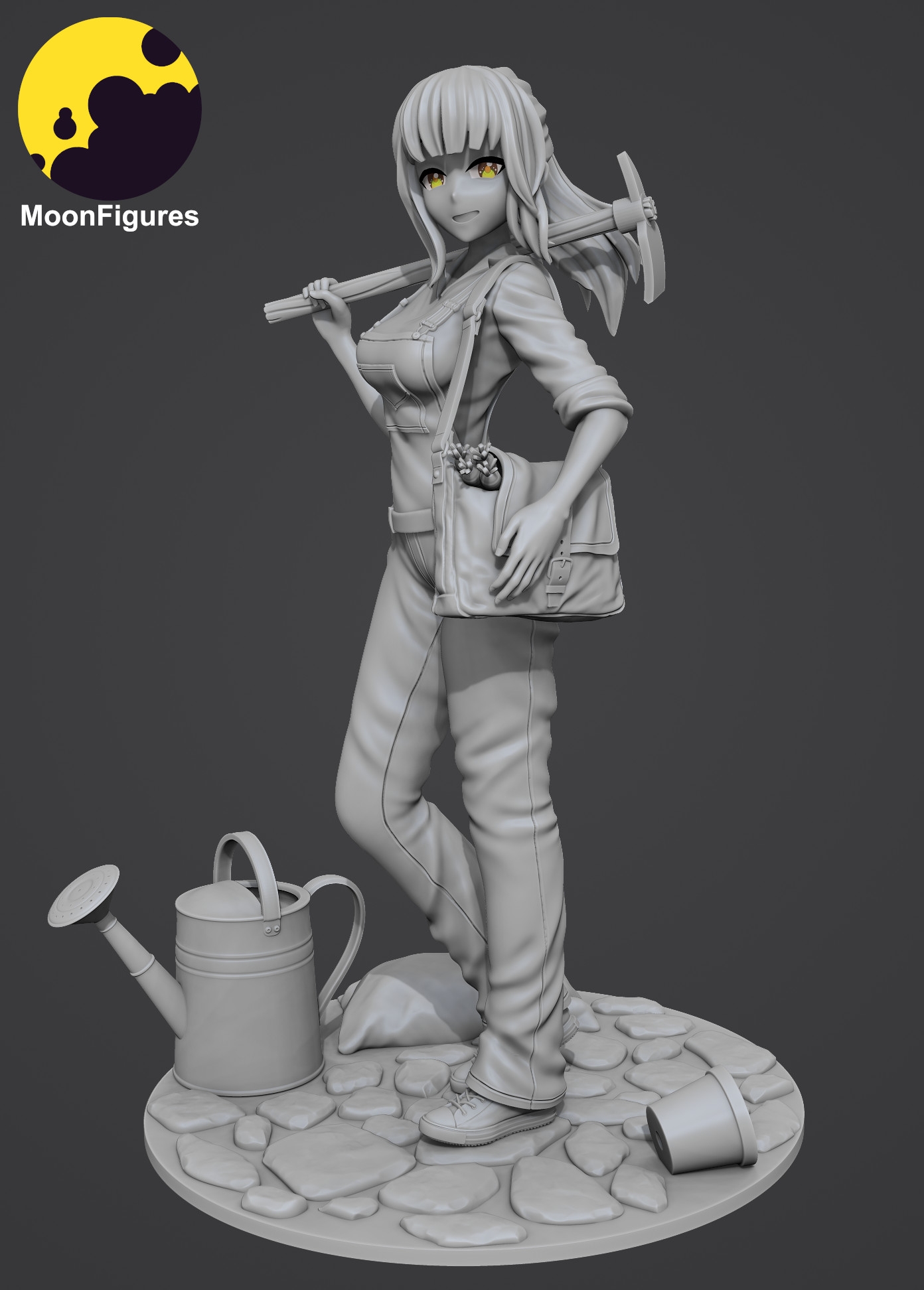 moonfigures garden girl